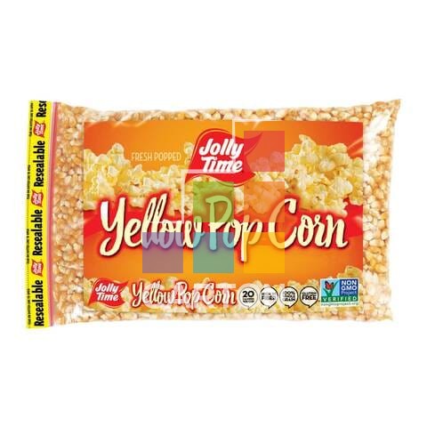 JOLLYTIME YELLOW POPCORN PACKET 6*1.81KG
